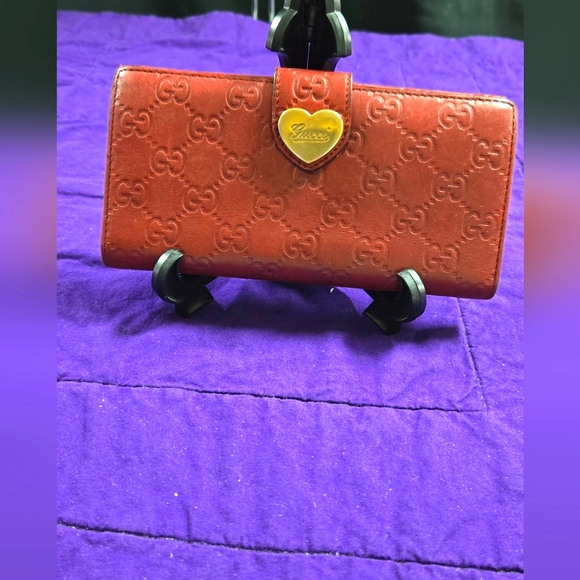 GUCCI BIFOLD LONG WALLET - Picture 1 of 12